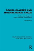 Social Clauses and International Trade (eBook, ePUB)