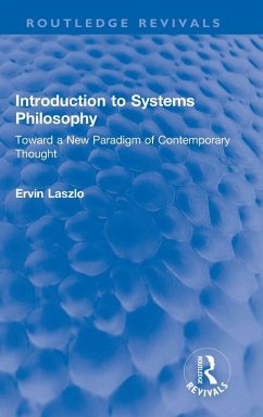 Cover Introduction to Systems Philosophy