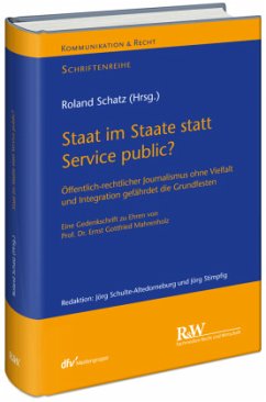 Cover Staat im Staate statt Service public?