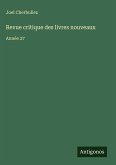 Revue critique des livres nouveaux