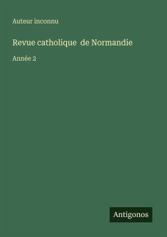 Cover Revue catholique de Normandie