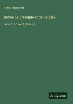 Cover Revue de Bretagne et de Vendée