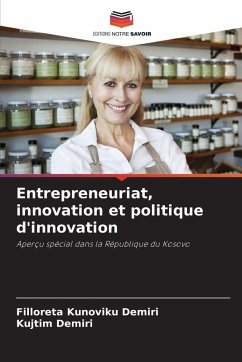 Cover Entrepreneuriat, innovation et politique d'innovation