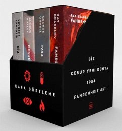 Cover Kara Dörtleme Kutu Set 4 Kitap Takim Ciltli