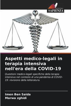 Cover Aspetti medico-legali in terapia intensiva nell'era della COVID-19