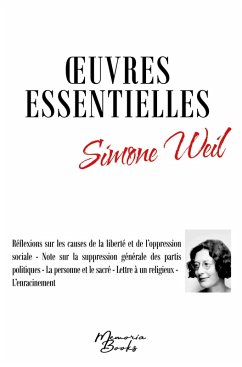 Oeuvres essentielles de Simone Weil - Weil, Simone