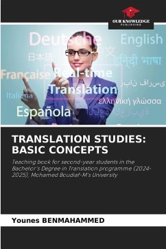 Cover TRANSLATION STUDIES: BASIC CONCEPTS