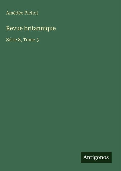 Revue britannique Revue britannique