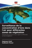 Surveillance de la concentration d'ions dans l'air pour différentes zones de végétation Surveillance de la concentration d'ions dans l'air pour différentes zones de végétation