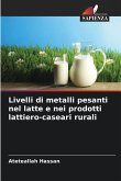 Livelli di metalli pesanti nel latte e nei prodotti lattiero-caseari rurali Livelli di metalli pesanti nel latte e nei prodotti lattiero-caseari rurali