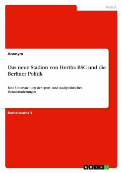 Cover Das neue Stadion von Hertha BSC und die Berliner Politik