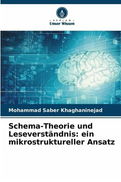 Schema-Theorie und Leseverständnis: ein mikrostruktureller Ansatz - Khaghaninejad, Mohammad Saber Schema-Theorie und Leseverständnis: ein mikrostruktureller Ansatz - Khaghaninejad, Mohammad Saber