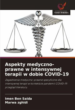 Cover Aspekty medyczno-prawne w intensywnej terapii w dobie COVID-19