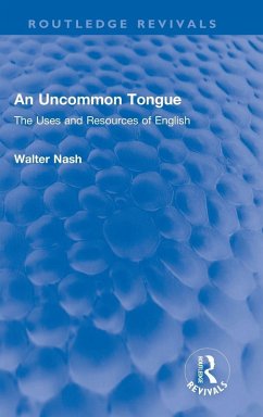 Cover An Uncommon Tongue