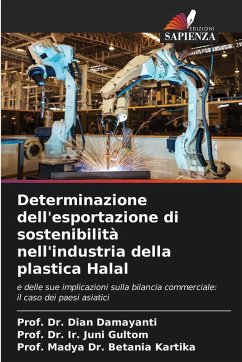 Cover Determinazione dell'esportazione di sostenibilità nell'industria della plastica Halal