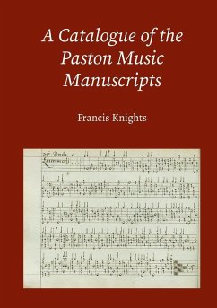 Cover A Catalogue of the Paston Music Manuscripts
