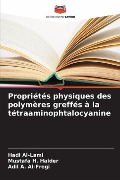 Cover Propriétés physiques des polymères greffés à la tétraaminophtalocyanine