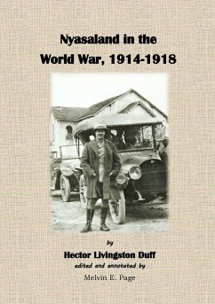 Cover Nyasaland in the World War 1914-1918