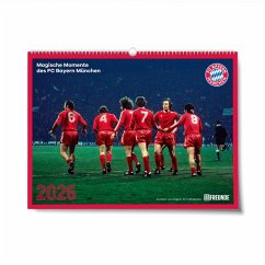 Cover 11Freunde - Magische Momente - legendäre Bilder aus der Geschichte des FC Bayern München 2026   Nostalgie-Wandkalender im Großformat 44x33 cm   Fußballkalender für Fans & Sammler
