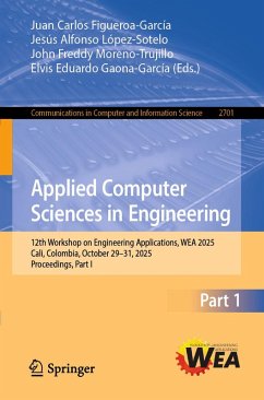 Cover Applied Computer Sciences in Engineering (eBook, PDF)