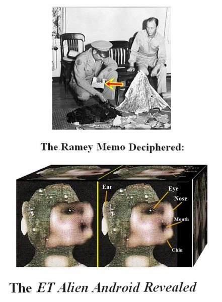 The Ramey Memo Deciphered: The ET Alien Android Revealed (eBook, ePUB) The Ramey Memo Deciphered: The ET Alien Android Revealed (eBook, ePUB)