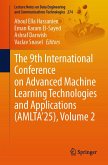 The 9th International Conference on Advanced Machine Learning Technologies and Applications (AMLTA'25), Volume 2 (eBook, PDF)
