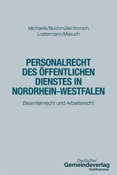 Cover Personalrecht des Öffentlichen Dienstes in Nordrhein-Westfalen (eBook, PDF)