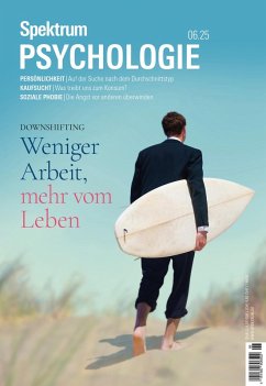 Spektrum Psychologie 6/2025 Weniger Arbeit, mehr vom Leben (eBook, PDF) Cover Spektrum Psychologie 6/2025 Weniger Arbeit, mehr vom Leben (eBook, PDF)