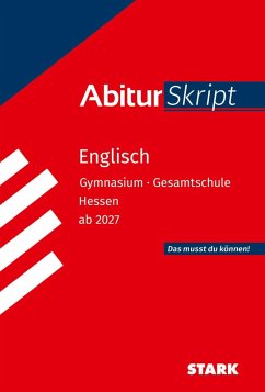 Cover STARK Englisch - AbiturSkript Hessen ab 2027