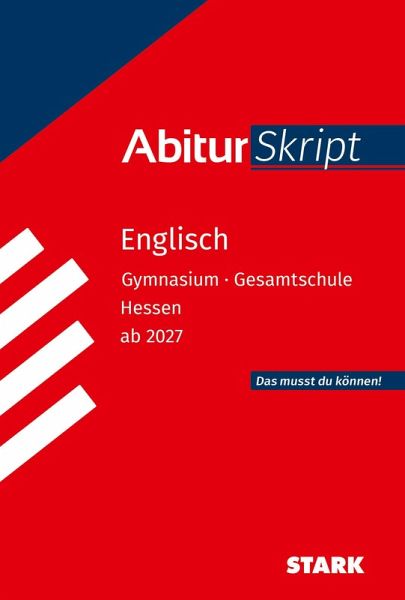 STARK Englisch - AbiturSkript Hessen ab 2027 STARK Englisch - AbiturSkript Hessen ab 2027