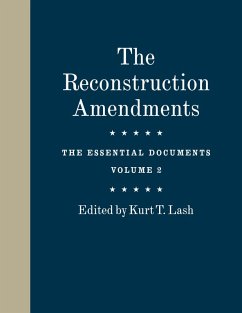 Cover The Reconstruction Amendments (eBook, ePUB)