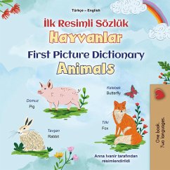 Ilk Resimli Sözlük Hayvanlar First Picture Dictionary Animals (Turkish English Bilingual Collection) (eBook, ePUB) Cover Ilk Resimli Sözlük Hayvanlar First Picture Dictionary Animals (Turkish English Bilingual Collection) (eBook, ePUB)