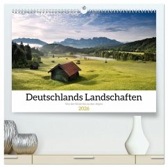 Deutschlands Landschaften 2026 - Von der Küste bis zu den Alpen (hochwertiger Premium Wandkalender 2026 DIN A2 quer), Kunstdruck in Hochglanz