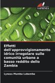 Effetti dell'approvvigionamento idrico irregolare sulle comunità urbane a basso reddito dello Zambia
