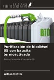 Purificación de biodiésel B5 con bauxita termoactivada