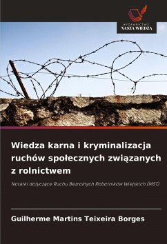 Cover Wiedza karna i kryminalizacja ruchów spo¿ecznych zwi¿zanych z rolnictwem