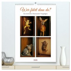 Cover Wer fährt denn da? Ein tierisches Paternoster Vergnügen (hochwertiger Premium Wandkalender 2026 DIN A2 hoch), Kunstdruck in Hochglanz