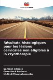Résultats histologiques pour les lésions cervicales non éligibles à la cryothérapie