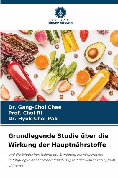 Grundlegende Studie über die Wirkung der Hauptnährstoffe Grundlegende Studie über die Wirkung der Hauptnährstoffe