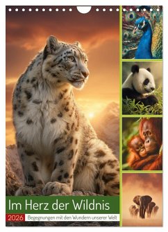 Cover Im Herz der Wildnis (Wandkalender 2026 DIN A4 hoch), CALVENDO Monatskalender