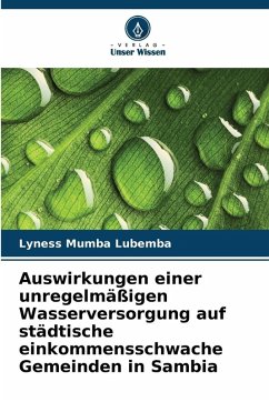 Cover Auswirkungen einer unregelmäßigen Wasserversorgung auf städtische einkommensschwache Gemeinden in Sambia