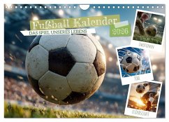 Cover Fußball Kalender - Das Spiel unseres Lebens (Wandkalender 2026 DIN A4 quer), CALVENDO Monatskalender