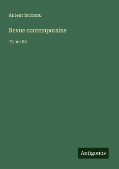 Revue contemporaine - Auteur Inconnu