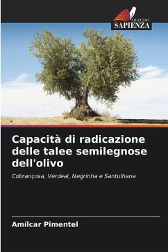 Cover Capacità di radicazione delle talee semilegnose dell'olivo