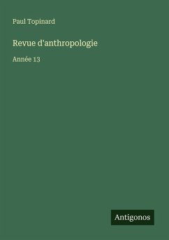 Cover Revue d'anthropologie