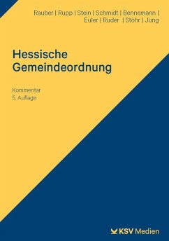 Cover Hessische Gemeindeordnung (HGO)