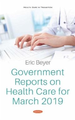 Cover Government Reports on Health Care for March 2019