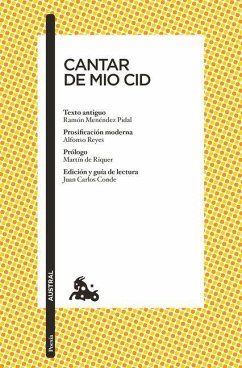 Cover Cantar de Mio Cid / The Song of the Cid