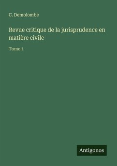 Cover Revue critique de la jurisprudence en matière civile