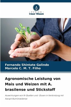 Cover Agronomische Leistung von Mais und Weizen mit A. brasilense und Stickstoff